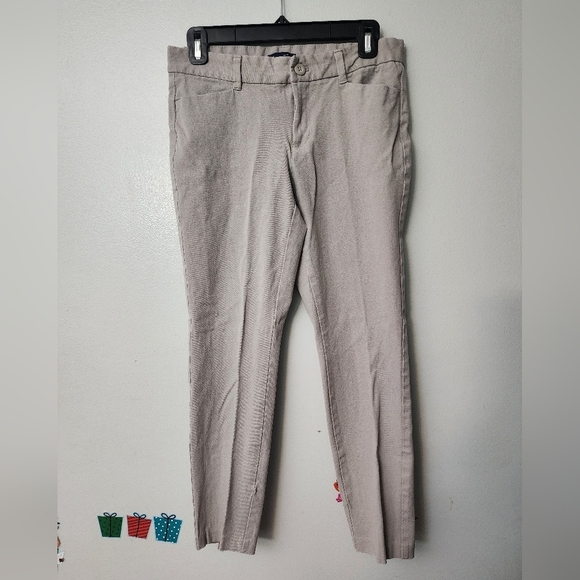 Gap Slim City Grey Capri Pants 4R - Picture 1 of 4